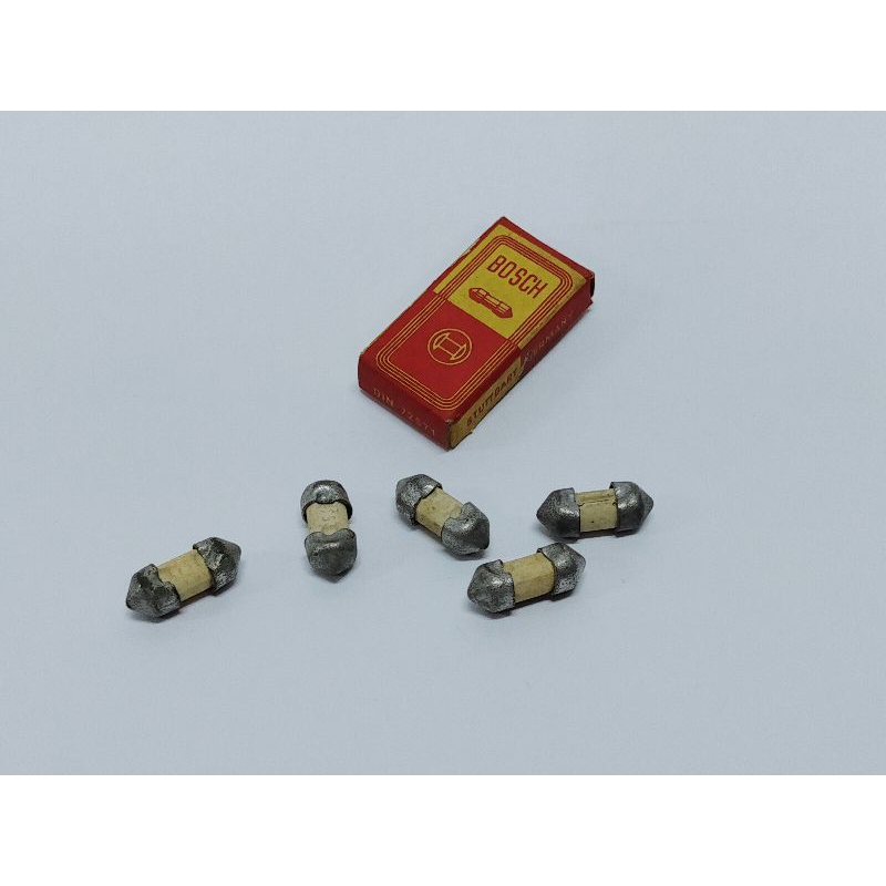 [5 ชิ้น] WSG 500/1 MERCEDES-BENZ PONTON W180 180b W120 190SL 250S W108 190Dc W110 25AMP SHORT FUSE