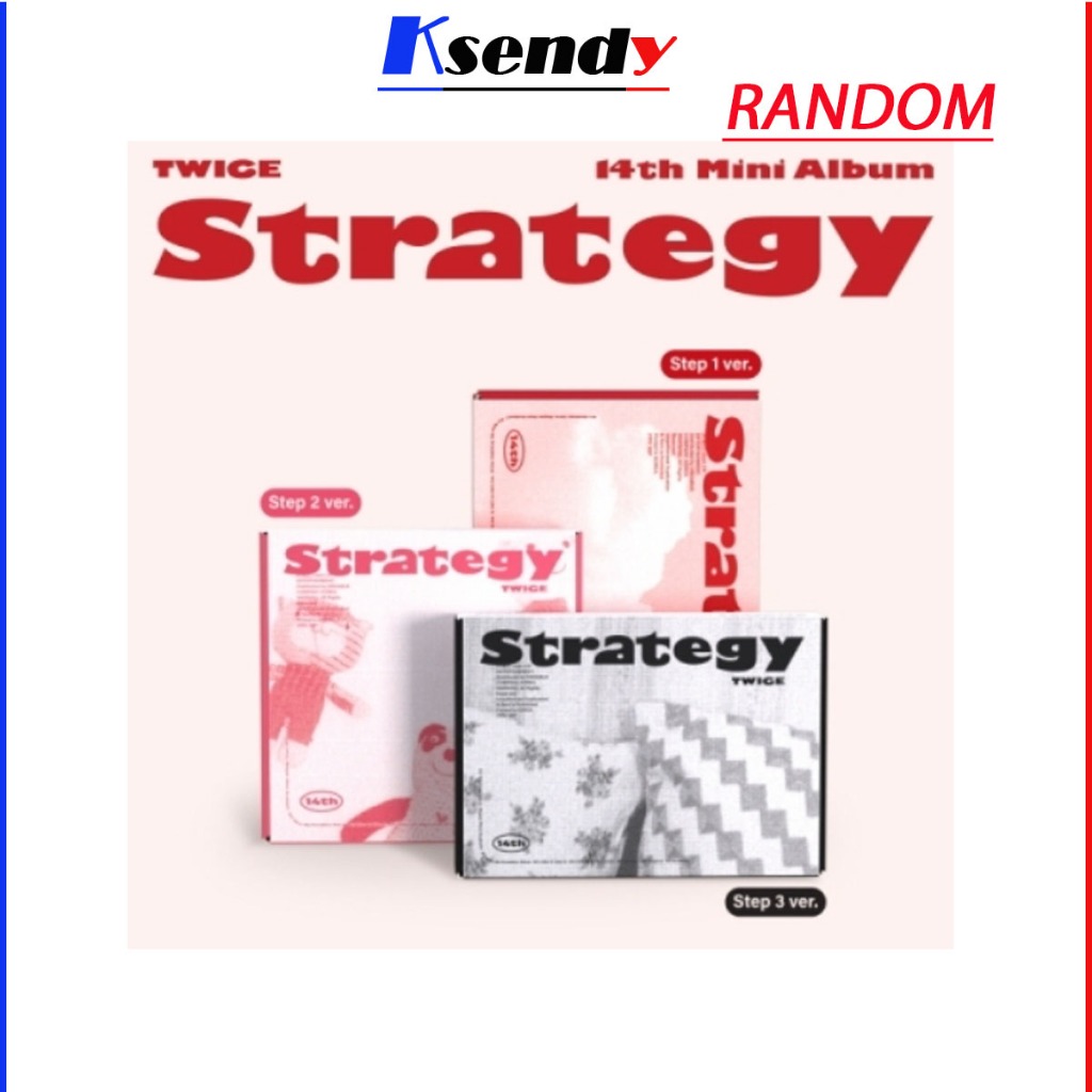 Twice 14th Mini ALBUM - STRATEGY ALBUM [RANDOM]