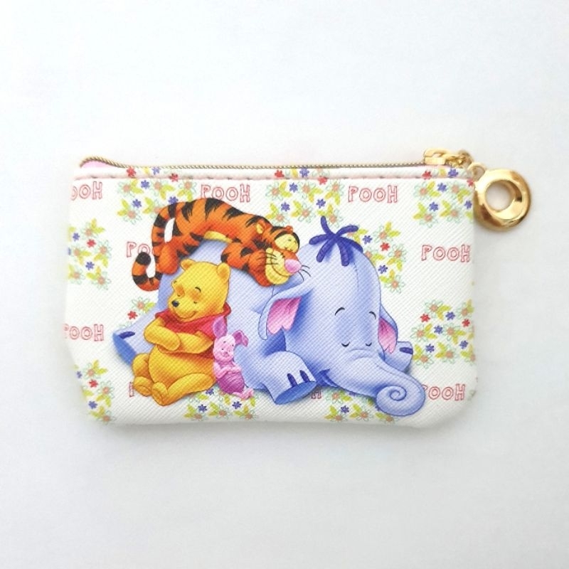 Disney Winnie the Pooh Tigger Piglet Heffalump Mini Coin Purse Pouch