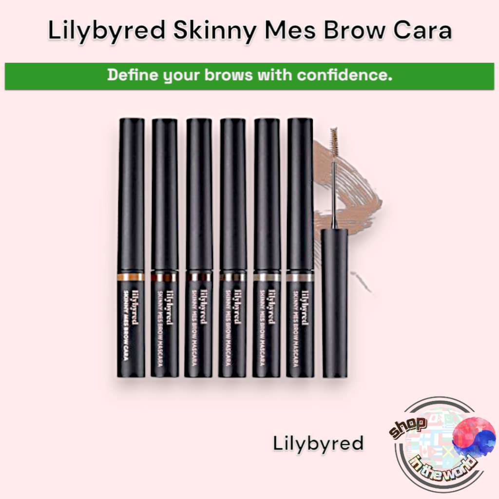 Lilybyred Skinny Mes Brow Cara 3.5g เครื่องสําอางเกาหลี
