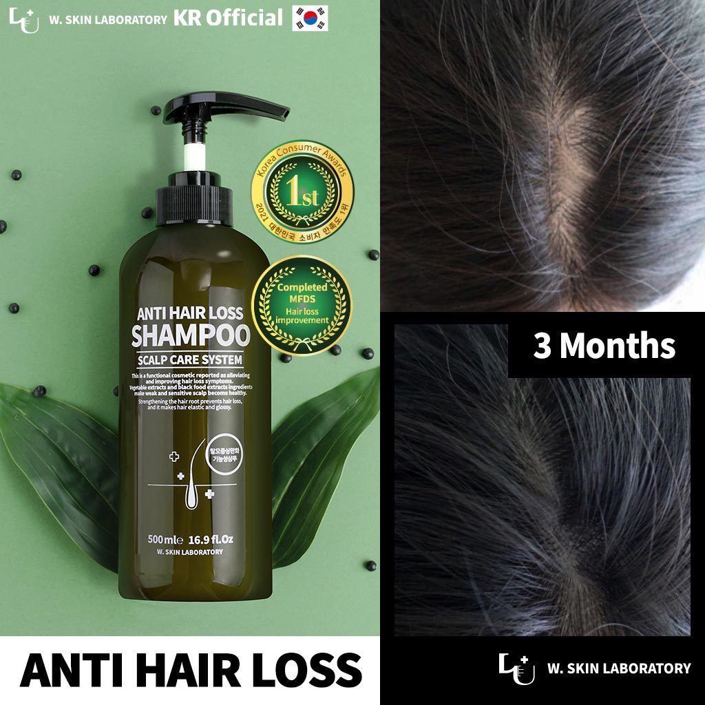 รีสต็อก!! [W.SKIN Laboratory] Anti Hair Loss Shampoo 500ml