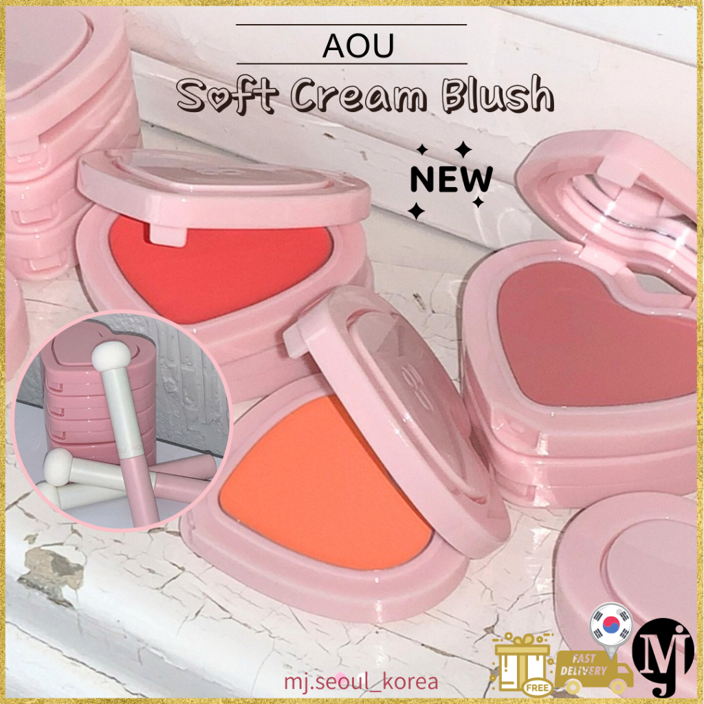 Aou Soft Cream Blush 6colors