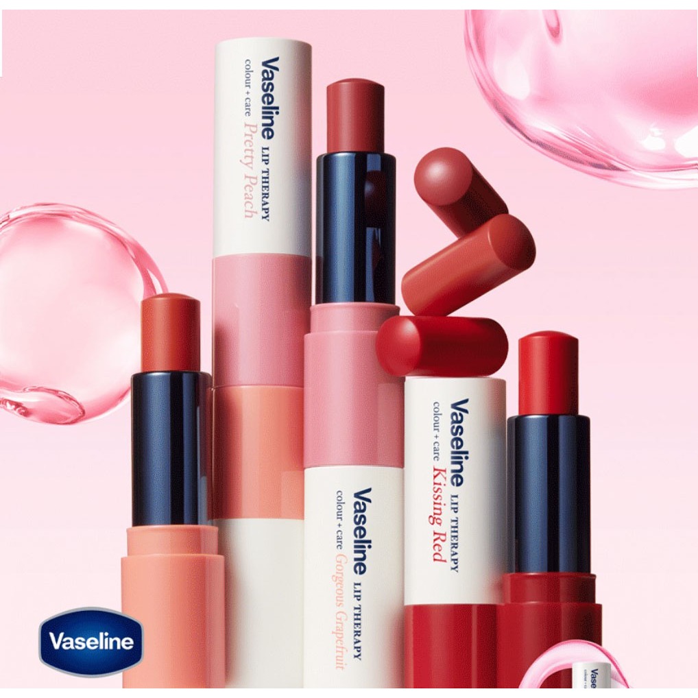 [YoungOlive] Vaseline Lipstick Lip Balm Therapy Colour 4.2g