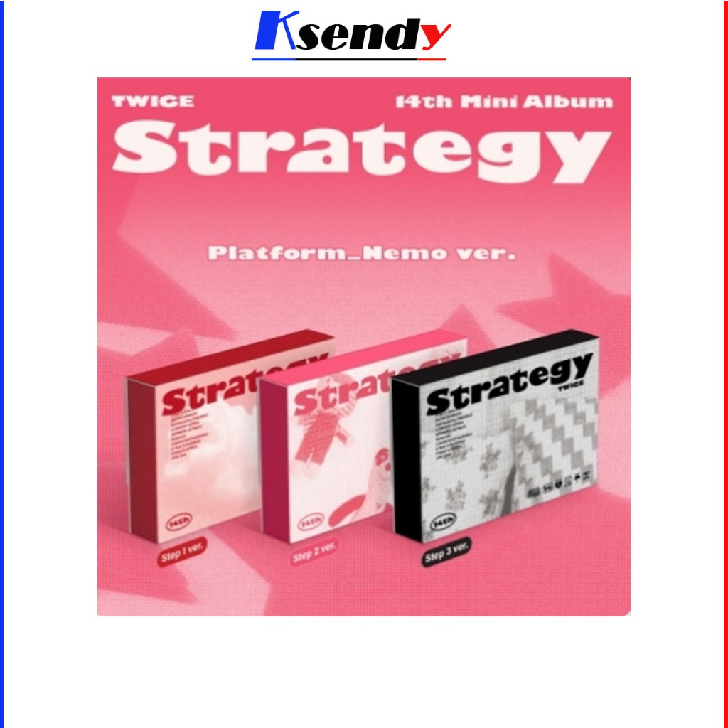 Twice STRATEGY 14th Mini Album Platform_Nem Ver.