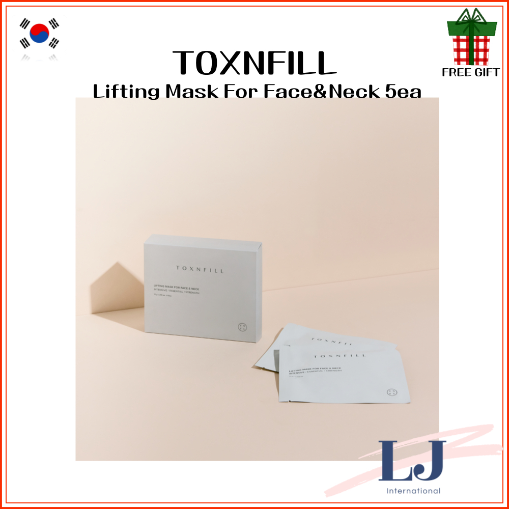 Toxnfill Lifting Mask สําหรับใบหน้า&คอ 5ea
