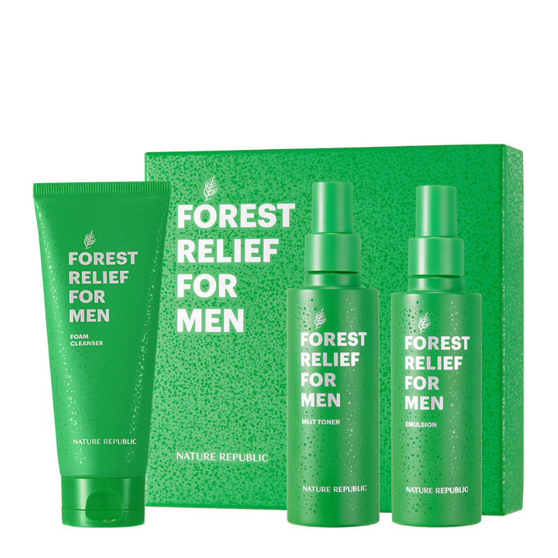 NATURE REPUBLIC Forest Relief For Men Skincare Set
