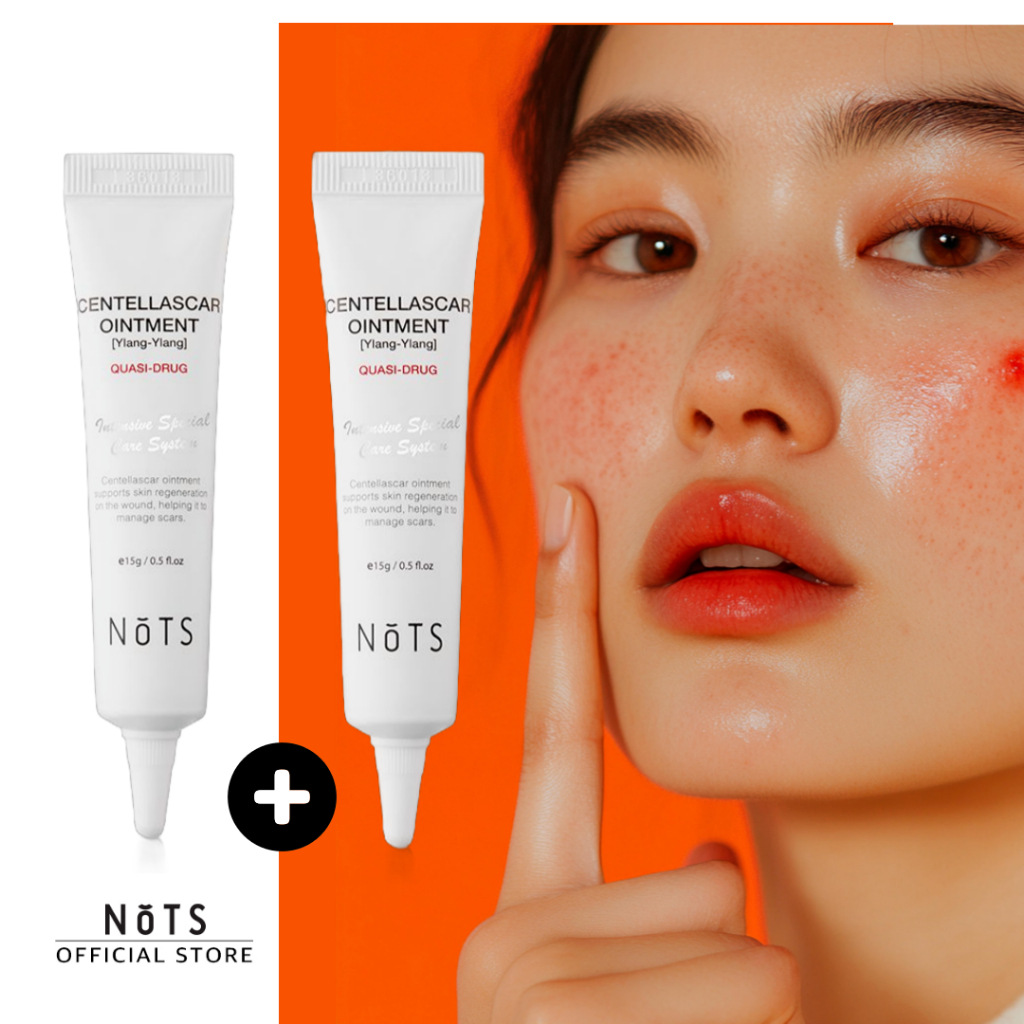 [NoTS]  ชุดคู่ครีมทาแผลเป็นใบบัวบก  /  Centella Scar Ointment Double set