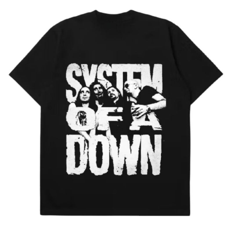 System OF A DOWN BAND เสื้อยืด