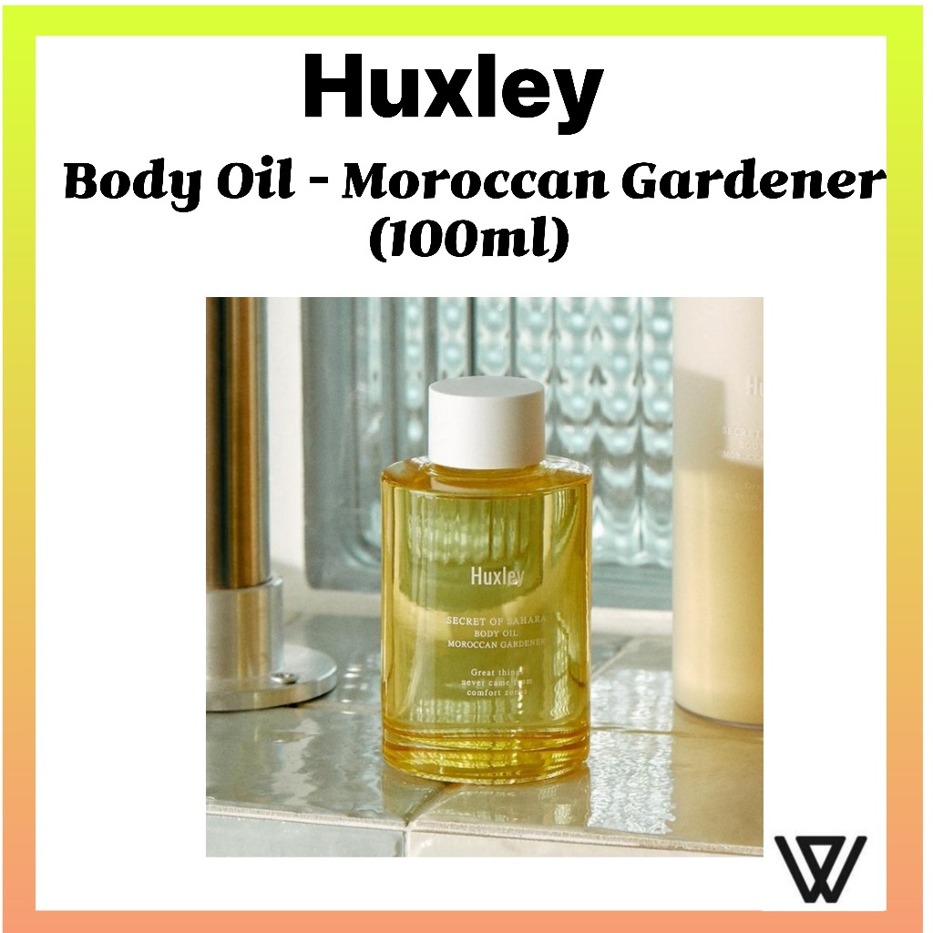 Huxley Body Oil – Moroccan Gardener (100ml)