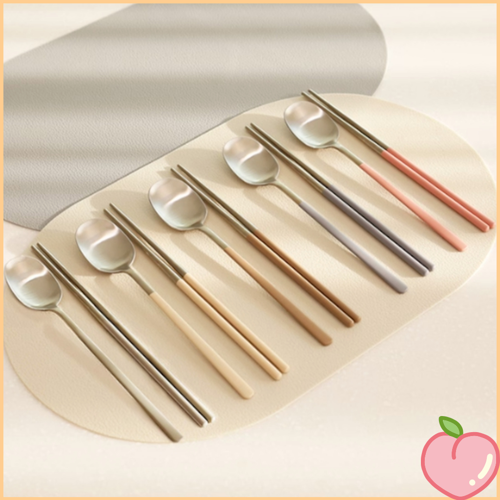 Cuisine de Maman 4-Person Pure Cutlery Set – 5 สี