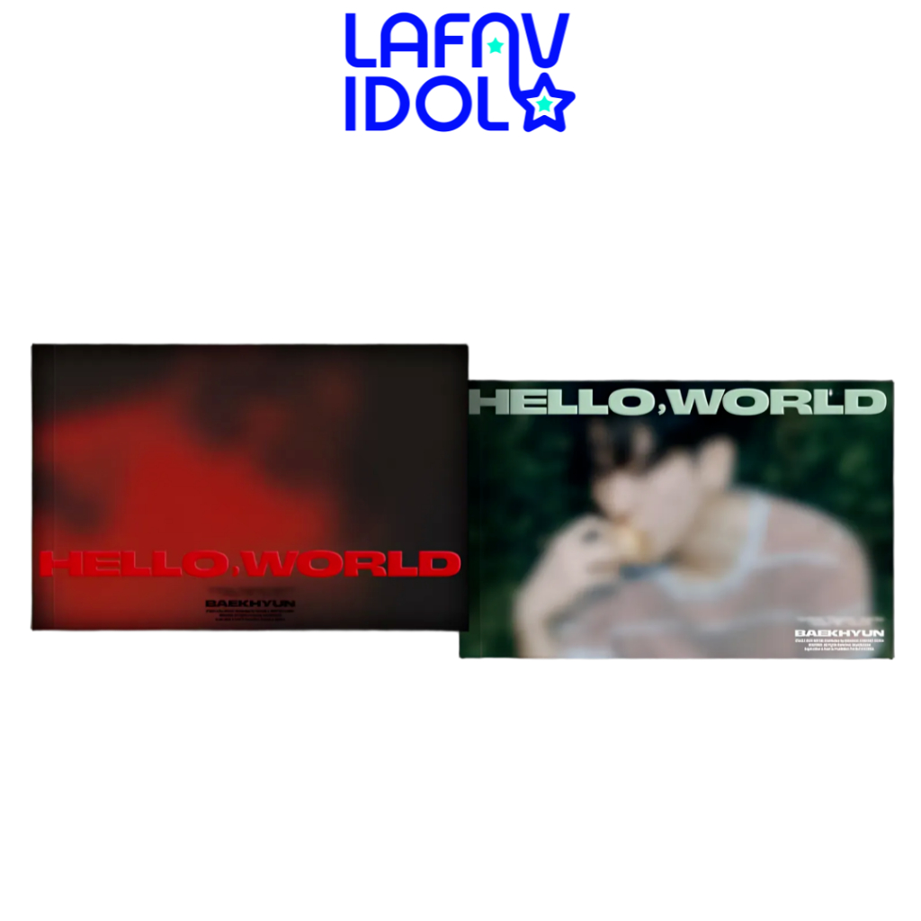 [BAEKHYUN] The 4th Mini Album Hello, World (Photobook Ver.) - บนอัลบั้ม SEALED OFFICIAL HAND
