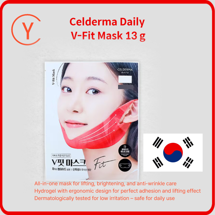 Celderma Daily V-Fit Mask 13 g, Double Chin Management,korean V Fit Mask,S377