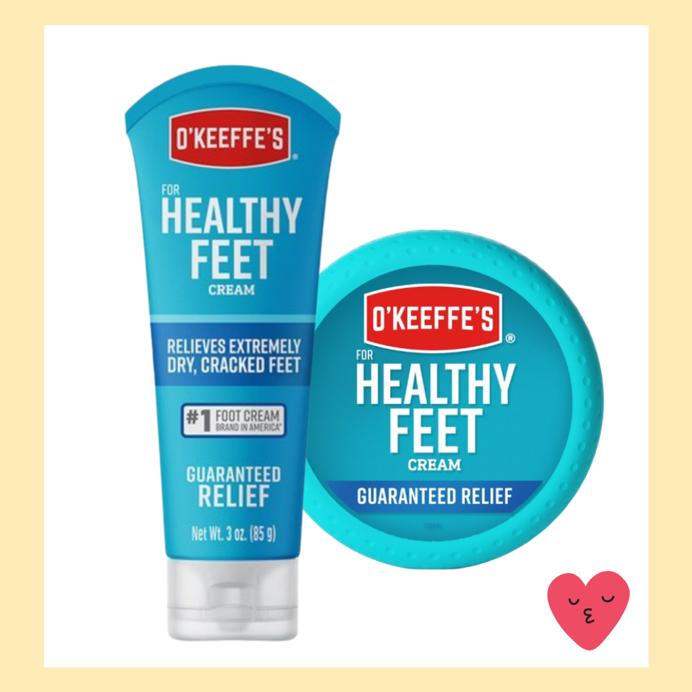 [O'Keeffe's] Healthy Feet ครีมทาเท้าแก้ส้นเท้าแตกเบอร์ 1 จากอเมริกา | เห็นผลไว | ไม่เหนียวเหนอะหนะ
