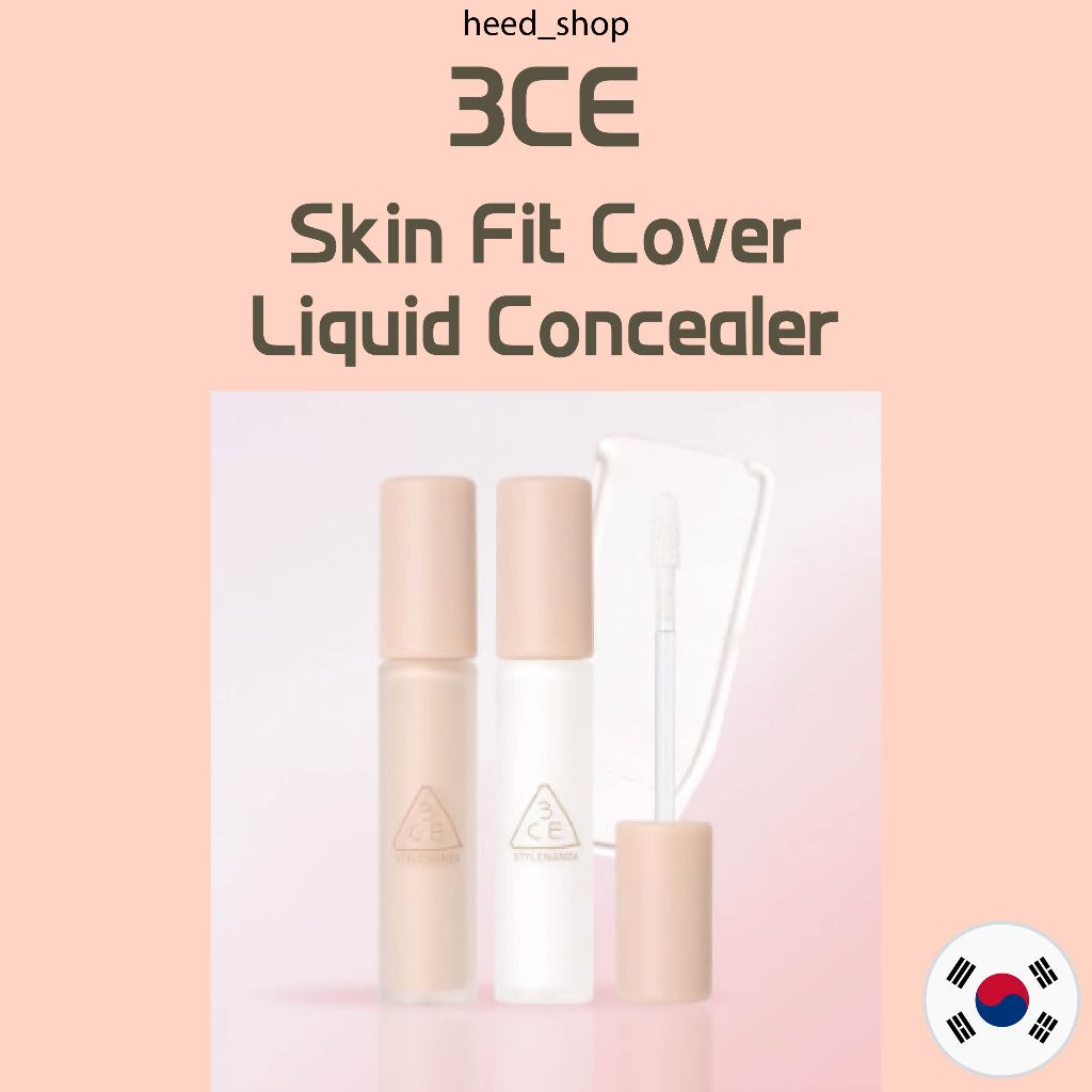 [ 3ce ] คอนซีลเลอร์ชนิดน้ําปกปิดผิว / 3 สี / 5.2g