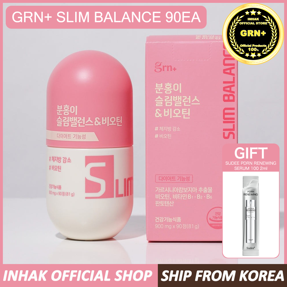 Grn+ Slim Balance 90ea - สีชมพู