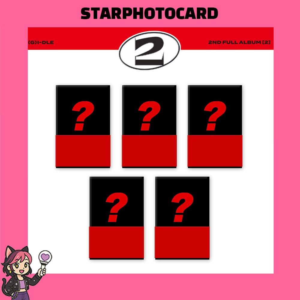 [READY STOCK] (G)I-DLE 2nd Album [2] POCAALBUM