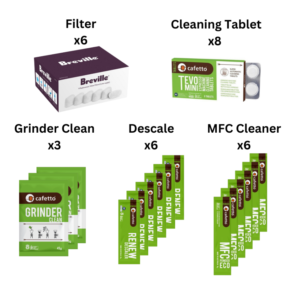 Breville Filter BWF100 Espresso Machine Maintenance Bundle จ่าย 1 ปี