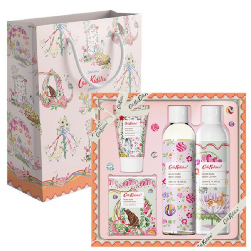 Cascson Musk Rose Bath Body Care Gift set 1 ชุด