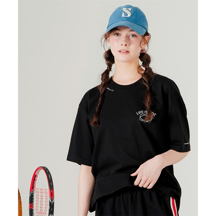 KOREA [ wvproject ] เสื้อยืดแขนสั้นมินิสี ของแท้ 100%