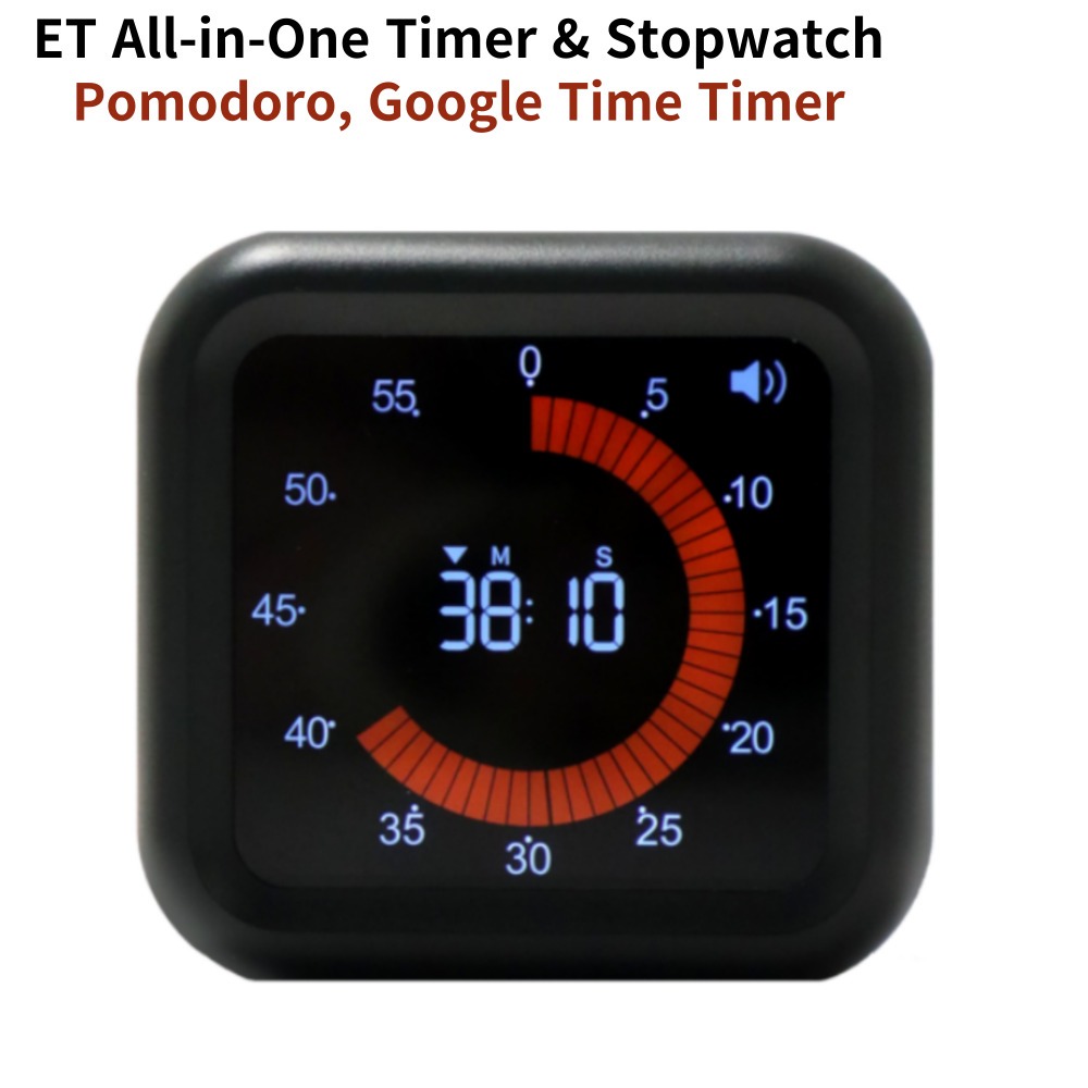 Et ตัวจับเวลาและนาฬิกาจับเวลาแบบ All-in-One Pomodoro, Google Time Timer