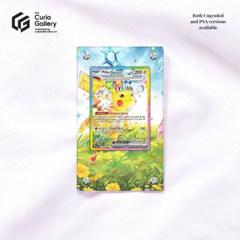 Pokemon TCG Extended Art Frame - Surging Sparks Pikachu 238