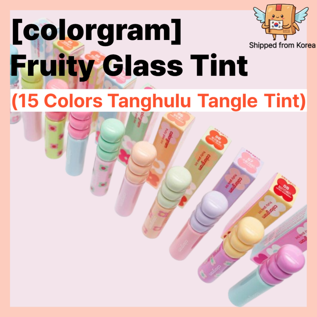 [colorgram] Fruity Glass Tint (15 Colours Tanghulu Tangle Tint)