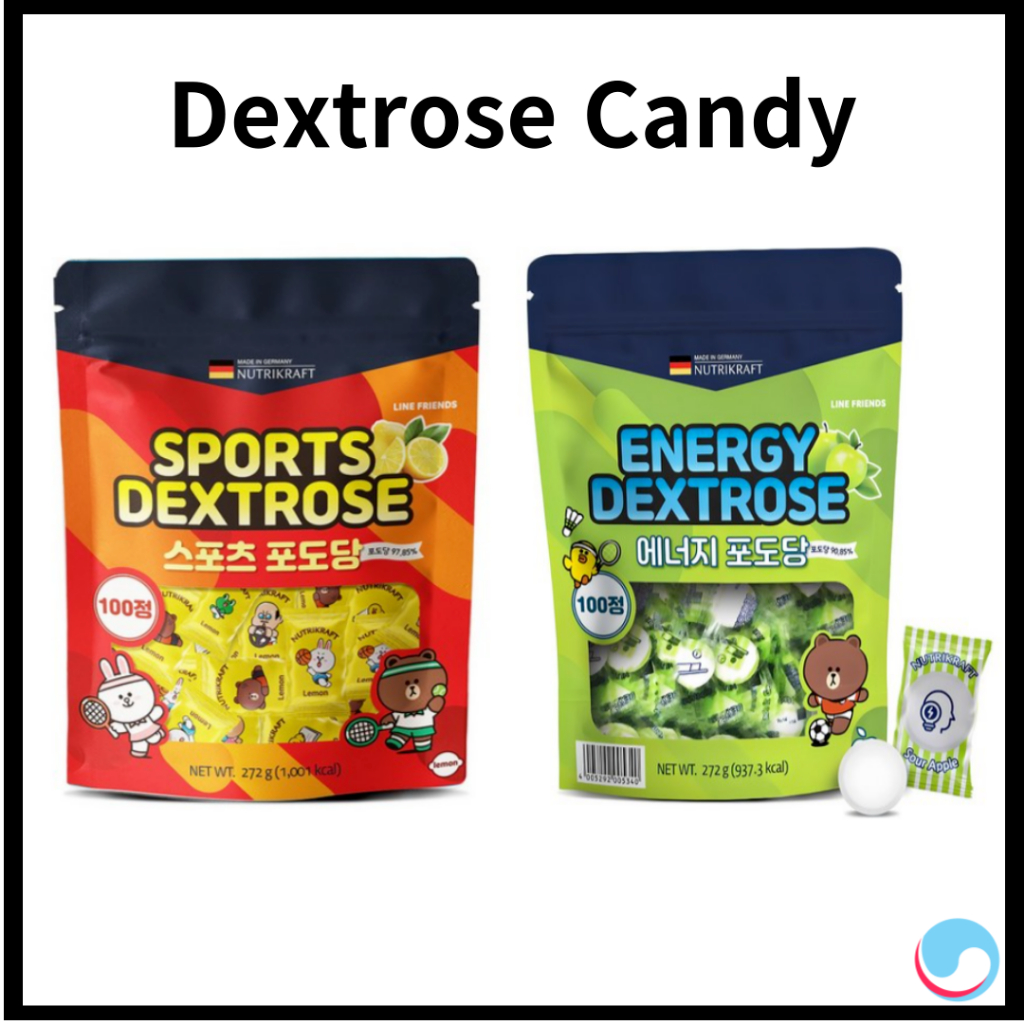 [Nutrikraft] Dextrose Energy Candy Glucose Sports Candy 40/100 เม็ด