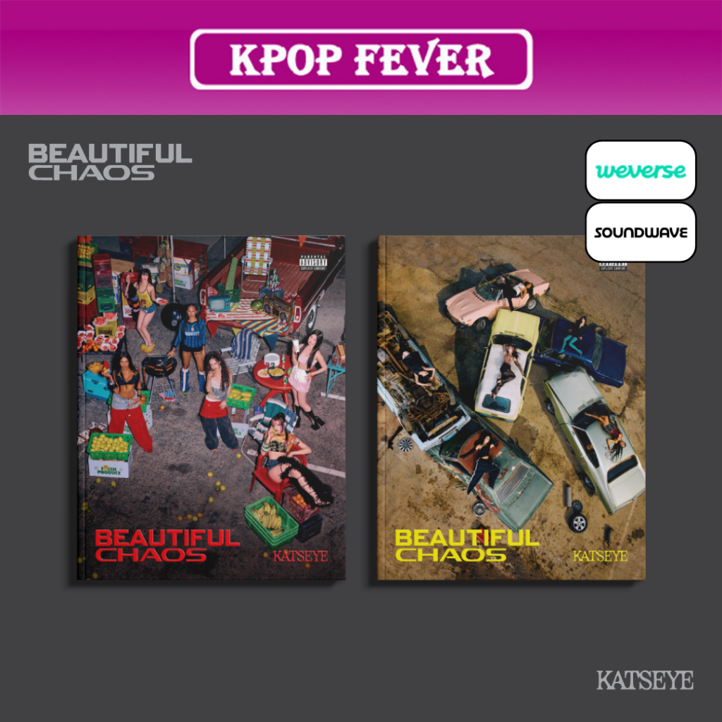 KATSEYE [BEAUTIFUL CHAOS] Album + POB