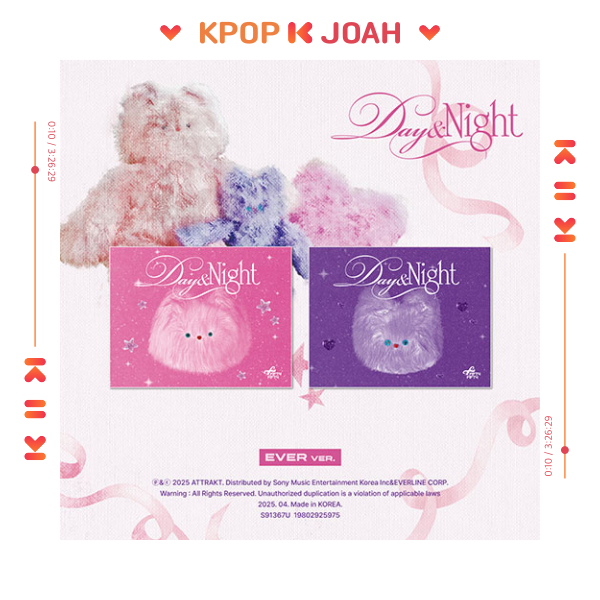 (EVER ver.) FIFTY FIFTY [DAY & NIGHT] 3rd EP ALBUM (29th Apr.2025)