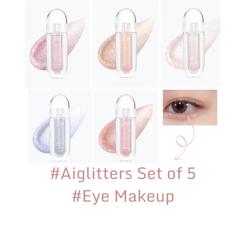 Glow Eye Glass Glitter 5 สี 3.5g Eye Makeup Point