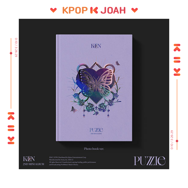 (PHOTOBOOK ver.) KEN (VIXX) [PUZZLE] 2nd MINI ALBUM (27th Dec.2024)