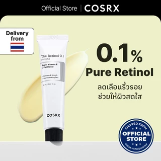 [COSRX OFFICIAL] The Retinol 0.1 Cream 20ml เรตินอล บริสุทธิ์ 0.1% ซุปเปอร์ วิตามิน อี + แพนทีนอล