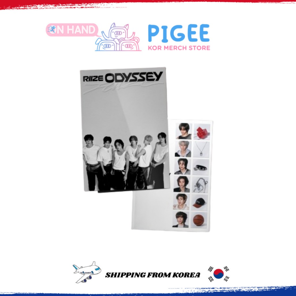 RIIZE - [ ODYSSEY ] 1ST ALBUM (PHOTOBOOK Ver.)