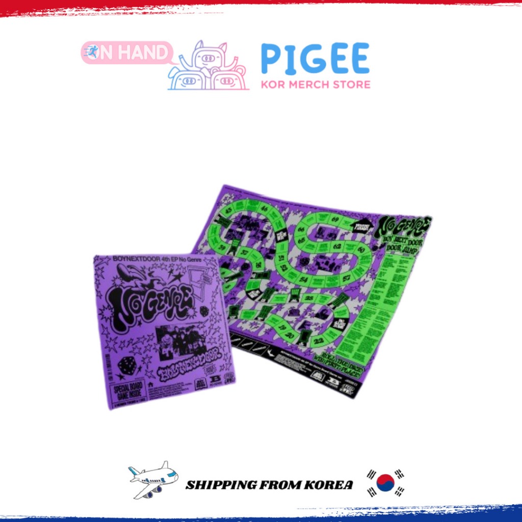 BOYNEXTDOOR - [ NO GENRE ] 4TH EP ALBUM (BOARD GAME Ver.)