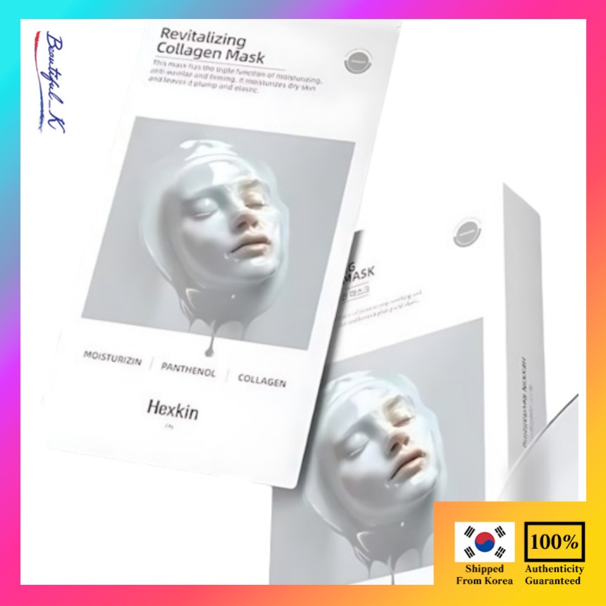 HEXKIN รีไวทัลไลซิ่ง คอลลาเจน มาส์ก 23g*5ea _Beautiful_K