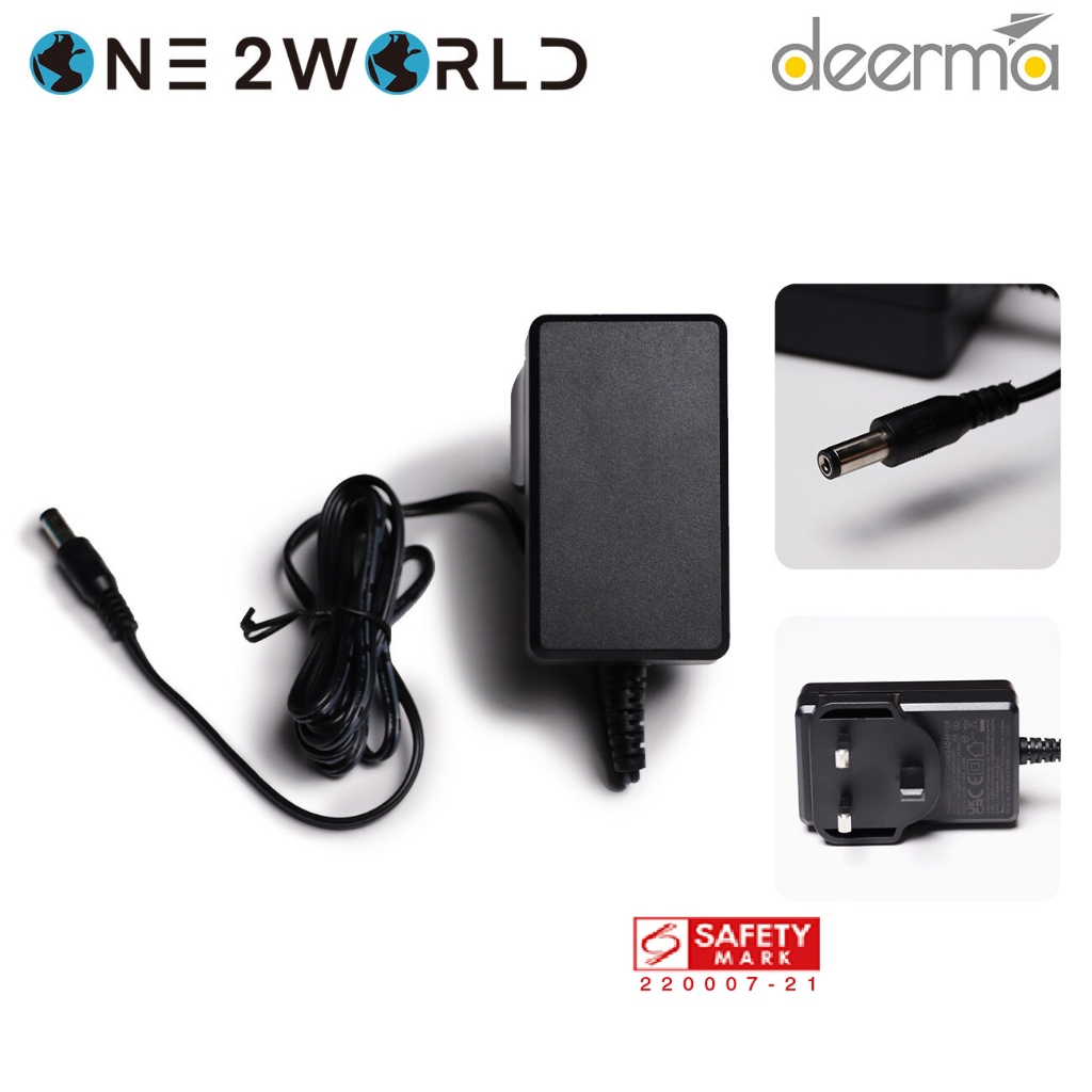 27V 1.0A 5.5 มม.2.1 มม.AC DC Power Adapter Universal 100-240V Power Supply Wall Charger UK/SG Plug 1