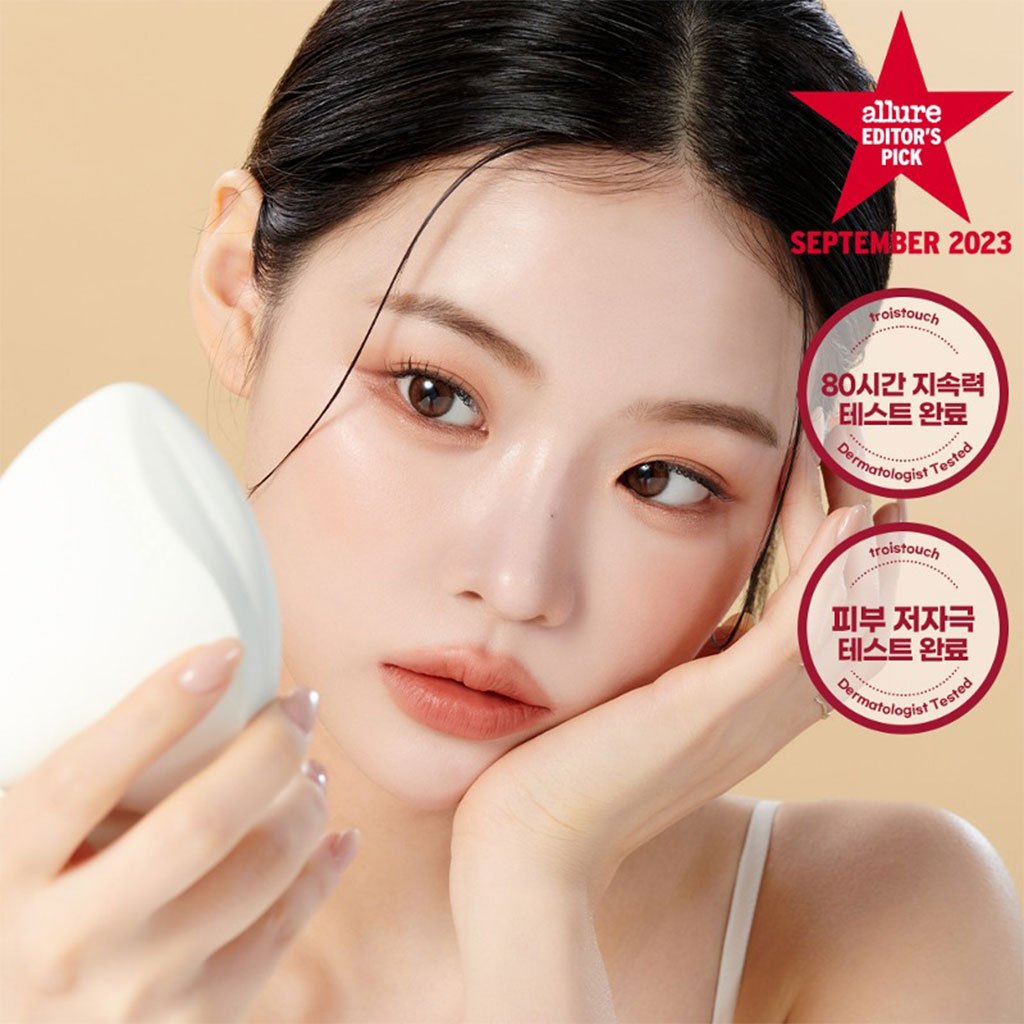 [TROISTOUCH] Heart Cover Cushion Foundation Matte Aqua Glow คูชั่น คุชชั่น คุชชั่นรองพื้น - รูปที่ 4