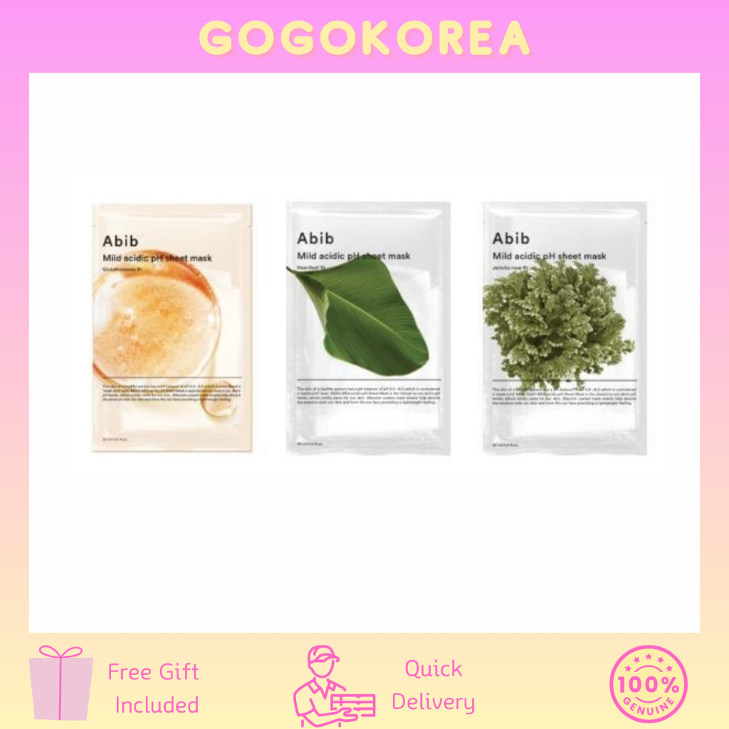 [Abib] Mild Acidic pH Sheet Mask 3Type