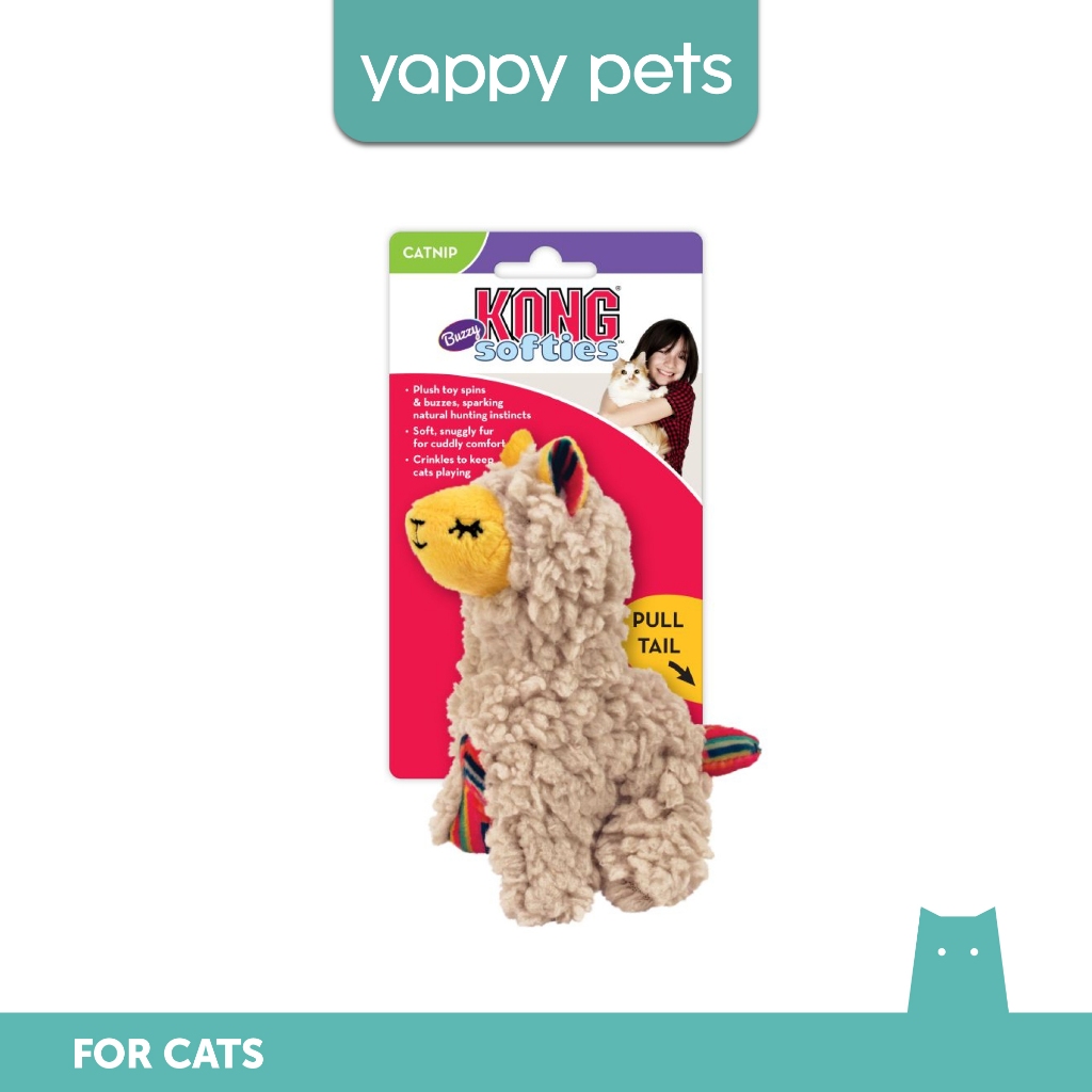 KONG Softies Buzzy Llama Buzzy Llama