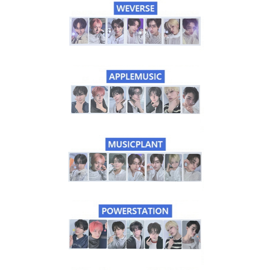 ENHYPEN LUCKYDRAW ROMANCE:UNTOLD -DAYDREAM- PHOTOCARD