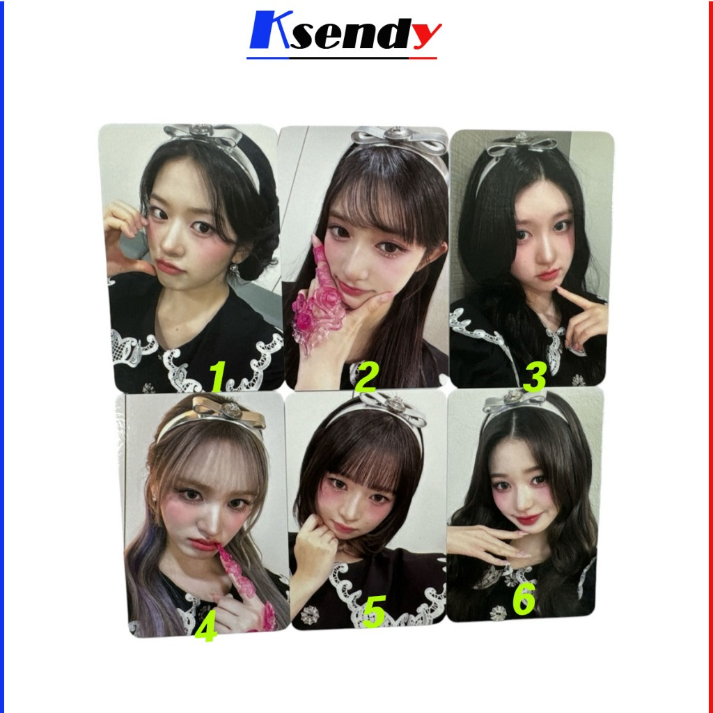 Ive- 2nd EP IVE SWITCH อย่างเป็นทางการ PHOTOCARD MEMBER SELECT