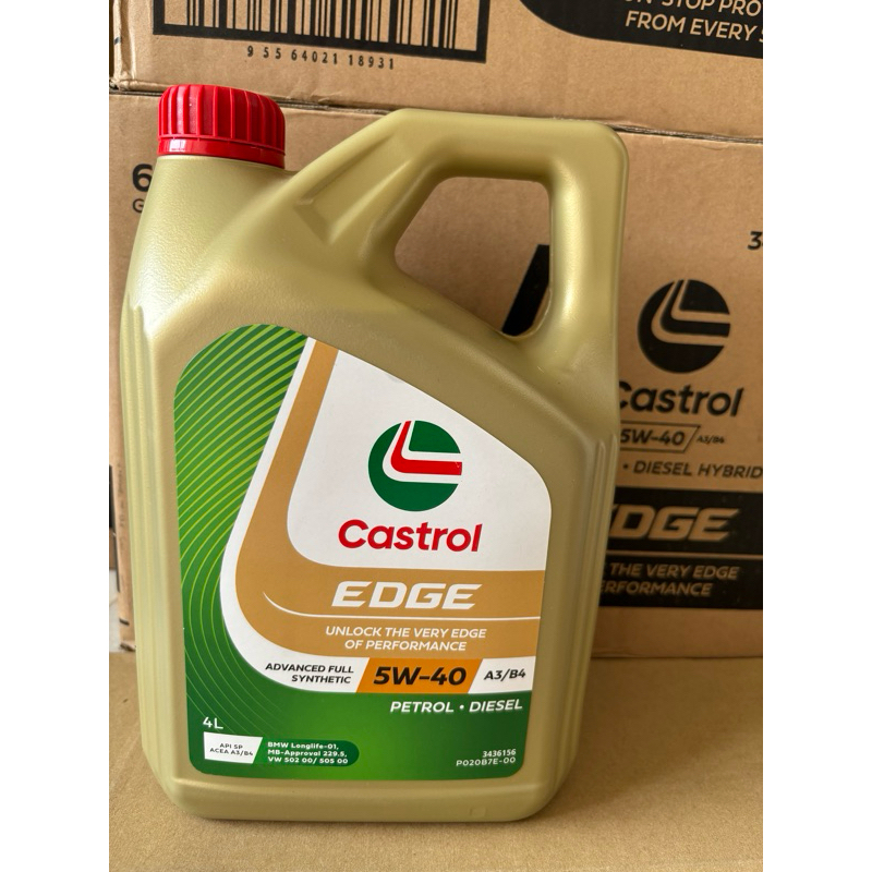 Castrol Fully Synthetic 5w40 / 5w30 EDGE