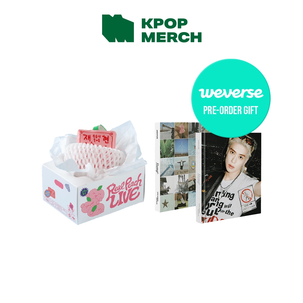 (Weverse POB) NCT JAEHYUN - Real Peach Live Digital Code + The 1st Photobook From J : Love Across Th