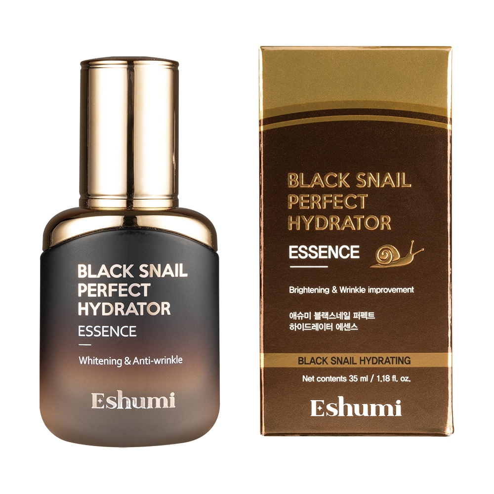 Eshumi Black Snail Perfect Hydrator Essence เอสเซ้นบํารุงผิวหน้า 35 มล.