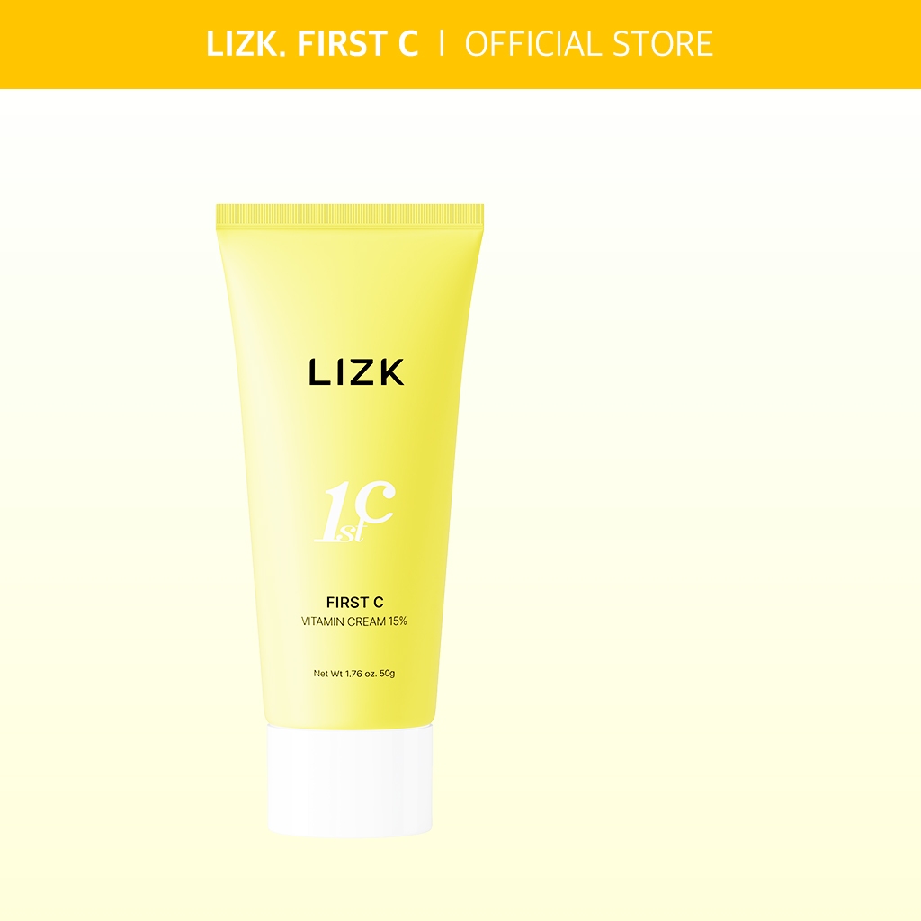[LISK] New First C Vitamin Cream 15% 50g, Brightening, Moisturizing, Vitamin B5, CiCa, Anti aging