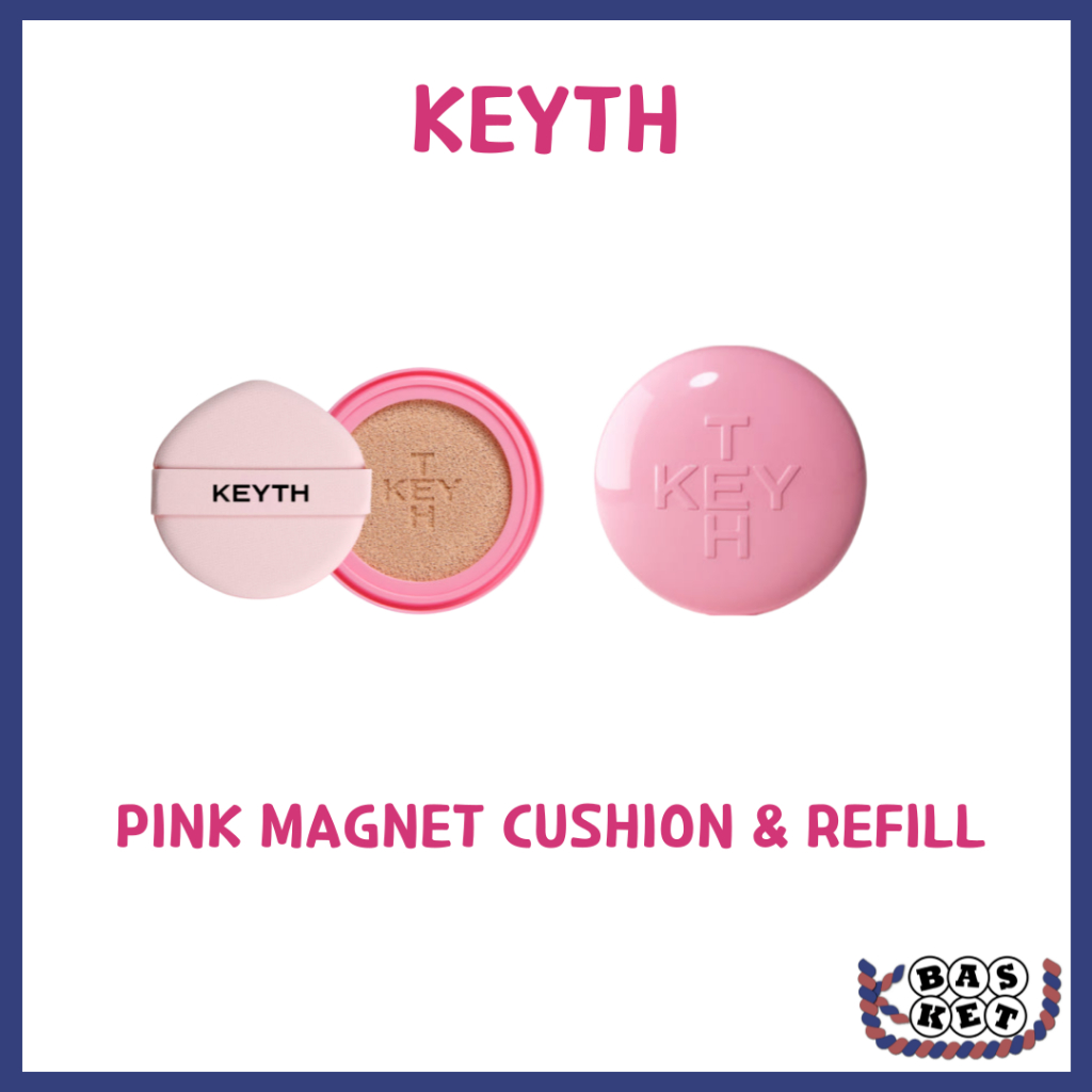 [Keyth] Coloured Keyth Pink Magnet Cushion 15g SPF40 PA++, REFILL