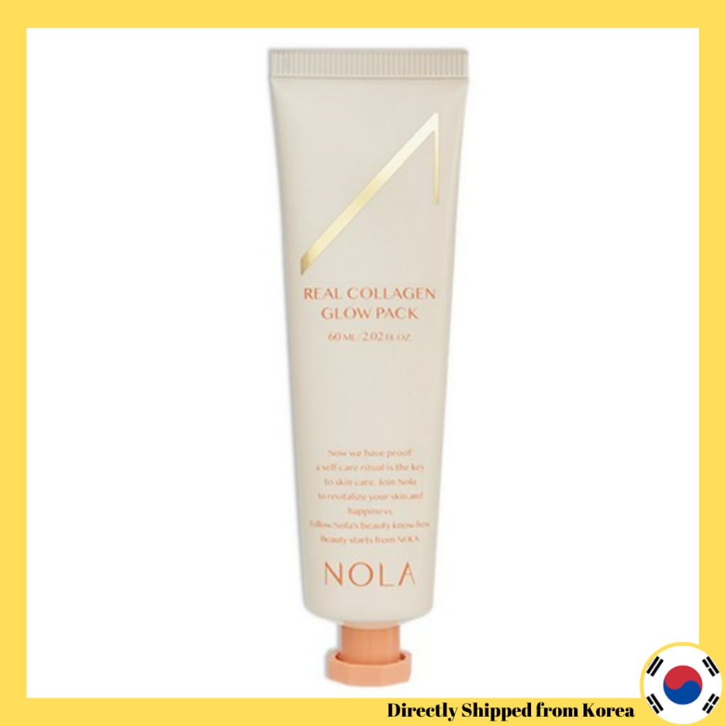 [Nola] Real Collagen Water Glow Mask Pack 60ml ห่อลอกออก