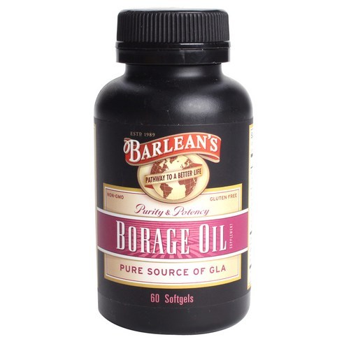 Barleans Borage Oil Softgels, 60 Count - ผลิตในอเมริกา