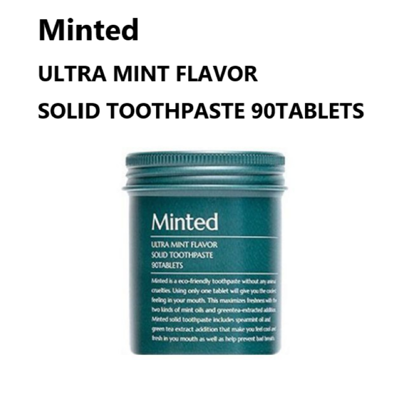[Minted]Premium Solid Toothpaste Refill 90p, 63g, 1ea / OLIVE YOUNG HIT ITEM / ป้องกันโรคกลิ่นปาก/