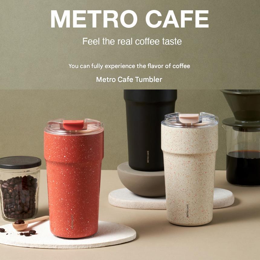 LocknLock แก้วน้ําเซรามิค Metro Cafe 500ML